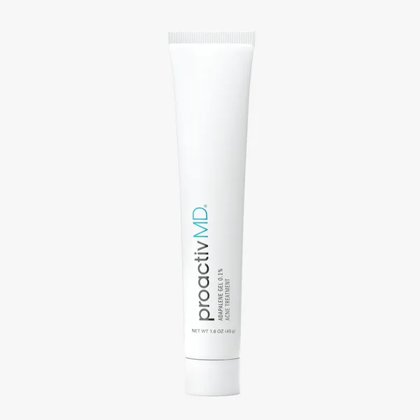 Proactiv Adapalene Gel 0.1% squeeze tube with white and teal branding