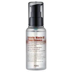 Purito Galacto Niacin 97 Power Essence in a frosted glass bottle with dropper cap