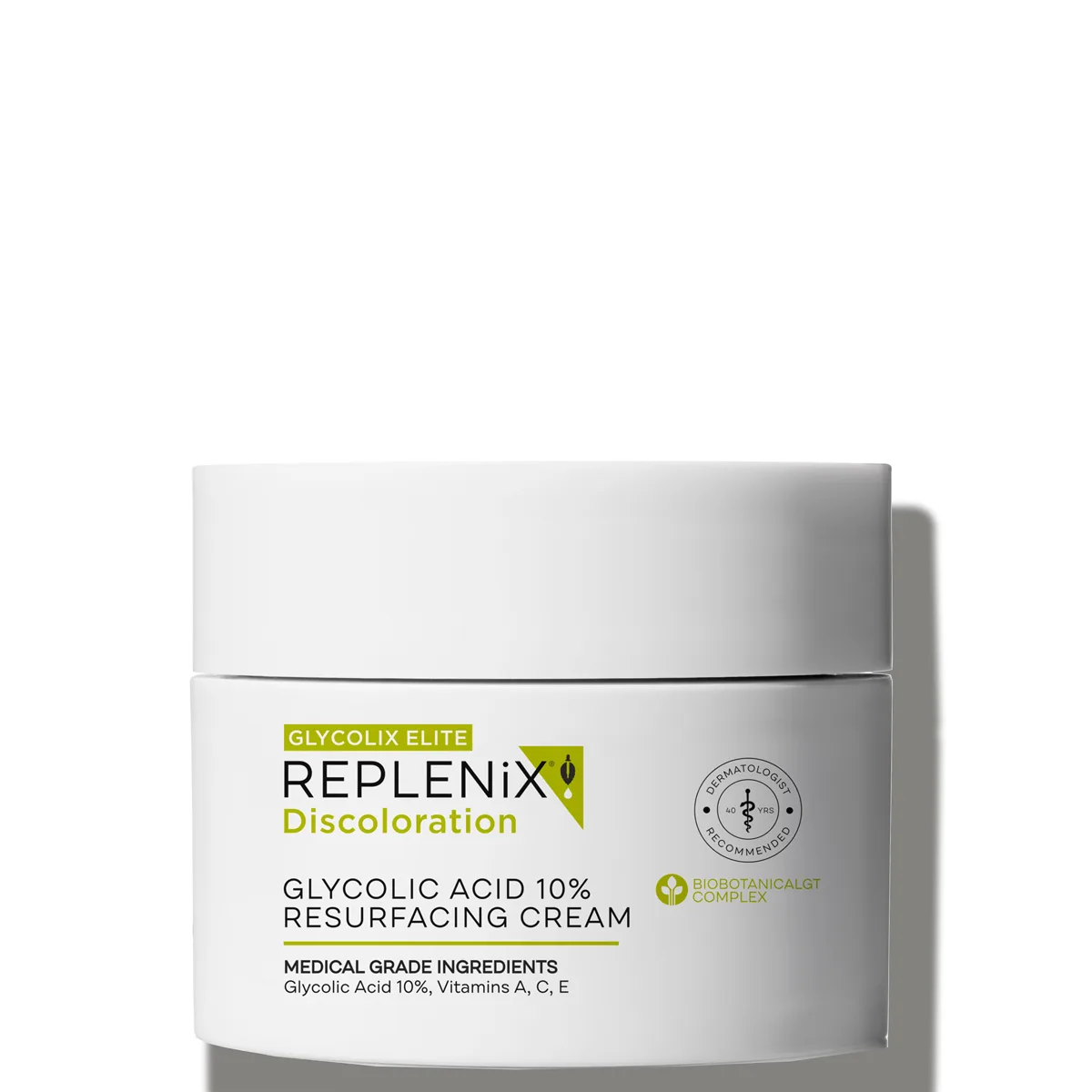 Replenix Glycolic Acid 10% Resurfacing Cream 1.7 oz tube