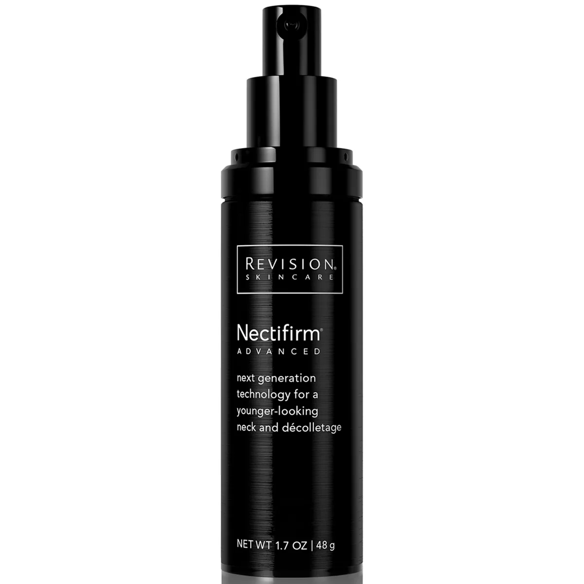 Revision Skincare Nectifirm Advanced neck firming cream in airless pump bottle