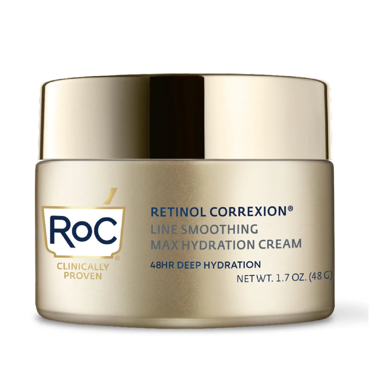 RoC Retinol Correxion Max Daily Hydration Crème jar