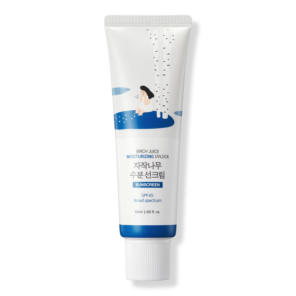 ROUND LAB Birch Juice Moisturizing Sunscreen SPF 50+ tube