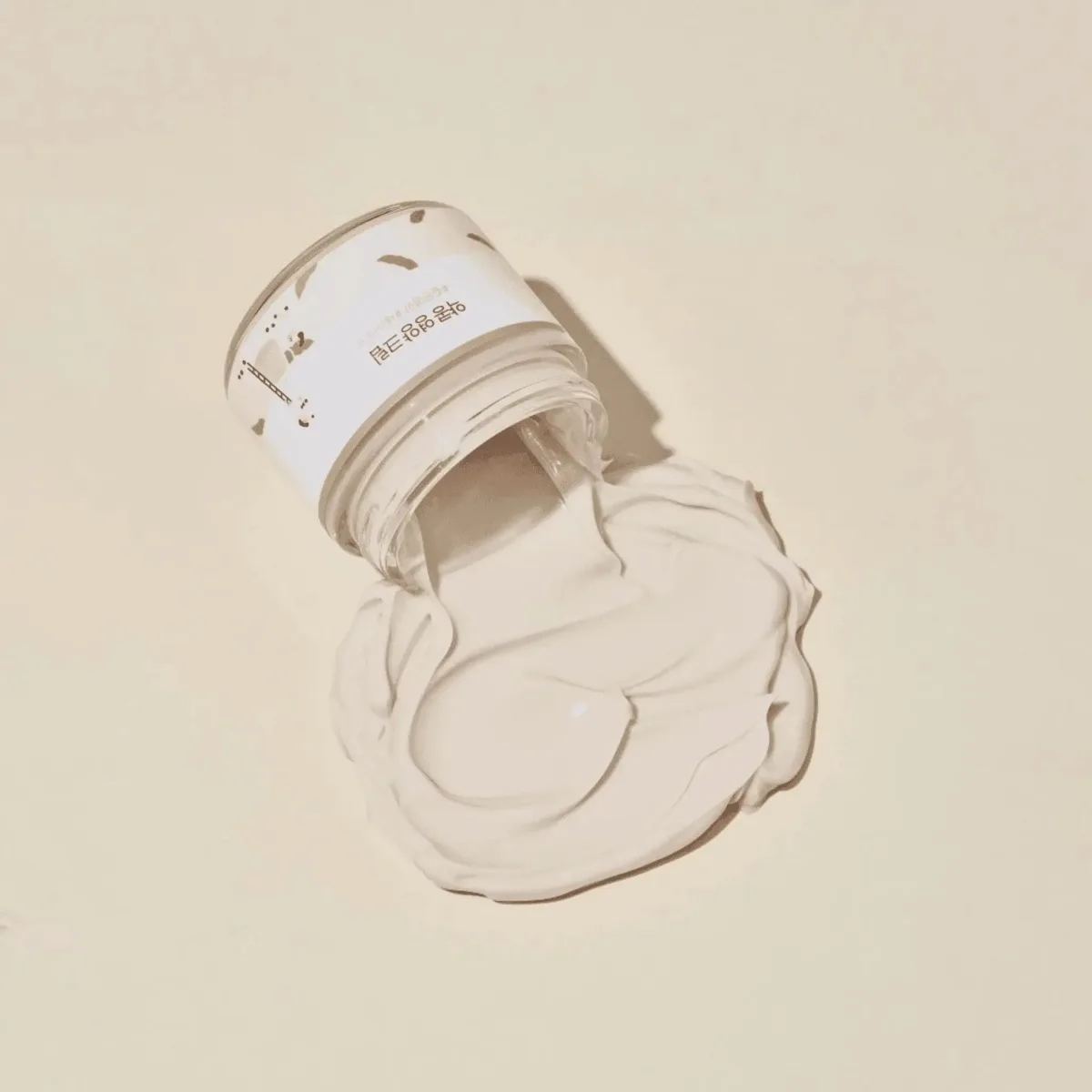Round Lab Soybean Nourishing Cream in a cream-colored plastic jar with screw-on lid