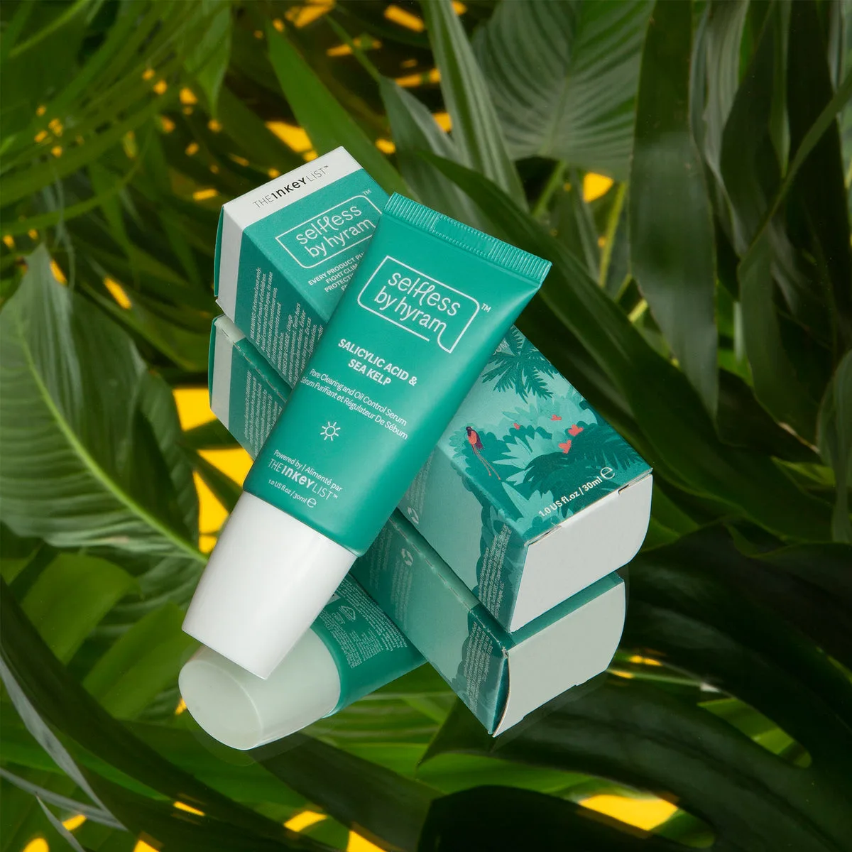 Selfless by Hyram Salicylic Acid & Sea Kelp Pore Refining Toner 30ml dropper bottle — encapsulated BHA with niacinamide and sea kelp