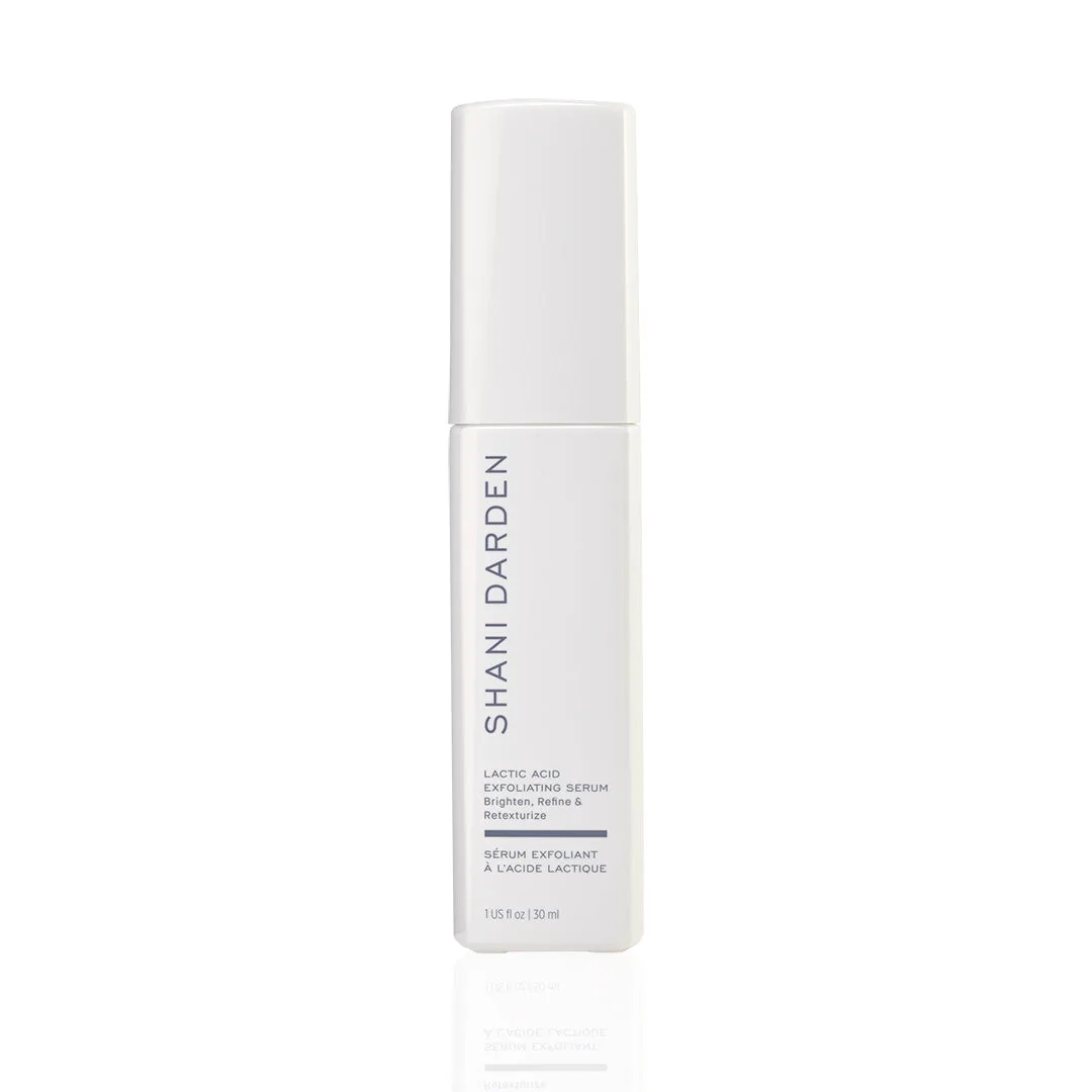 Shani Darden Lactic Acid Serum 30ml frosted glass dropper bottle