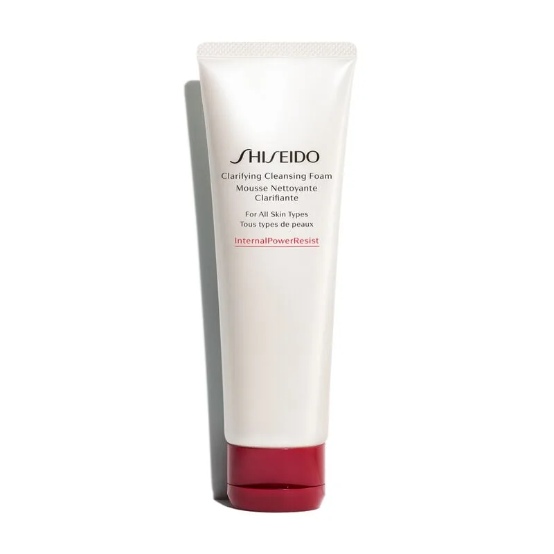 Shiseido Clarifying Cleansing Foam 125 mL white squeeze tube