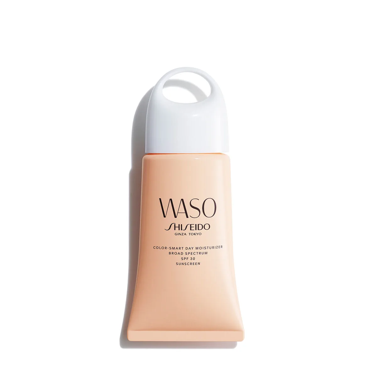 Shiseido Waso Color-Smart Day Moisturizer SPF 30 in green squeeze tube