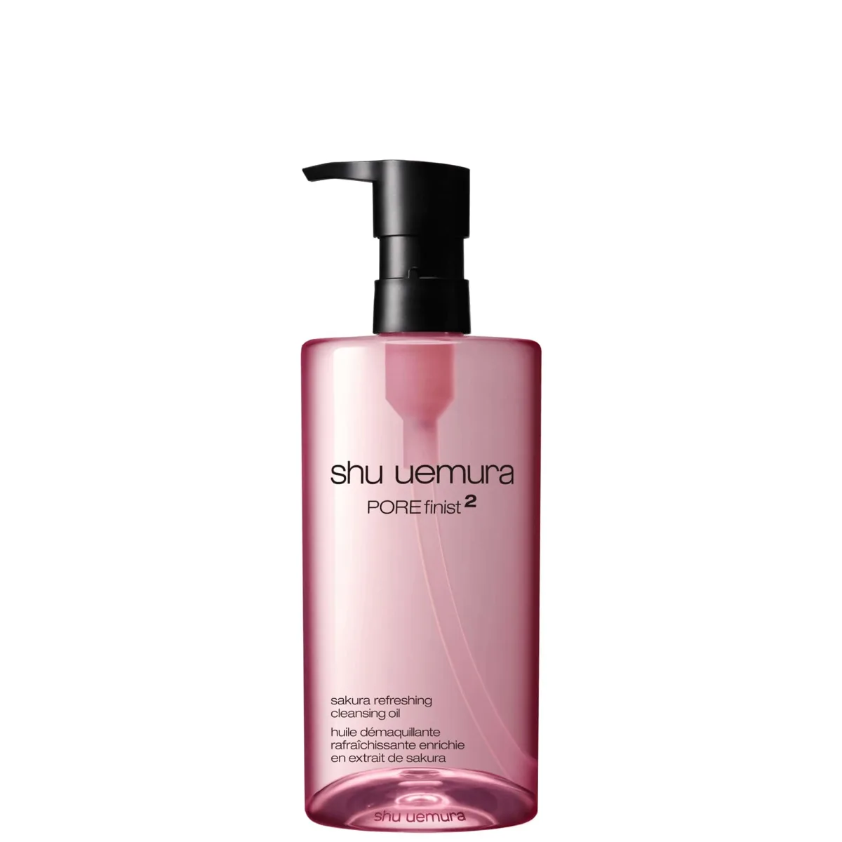 Shu Uemura Fresh Pore Clarifying Gentle Cleansing Oil glass bottle