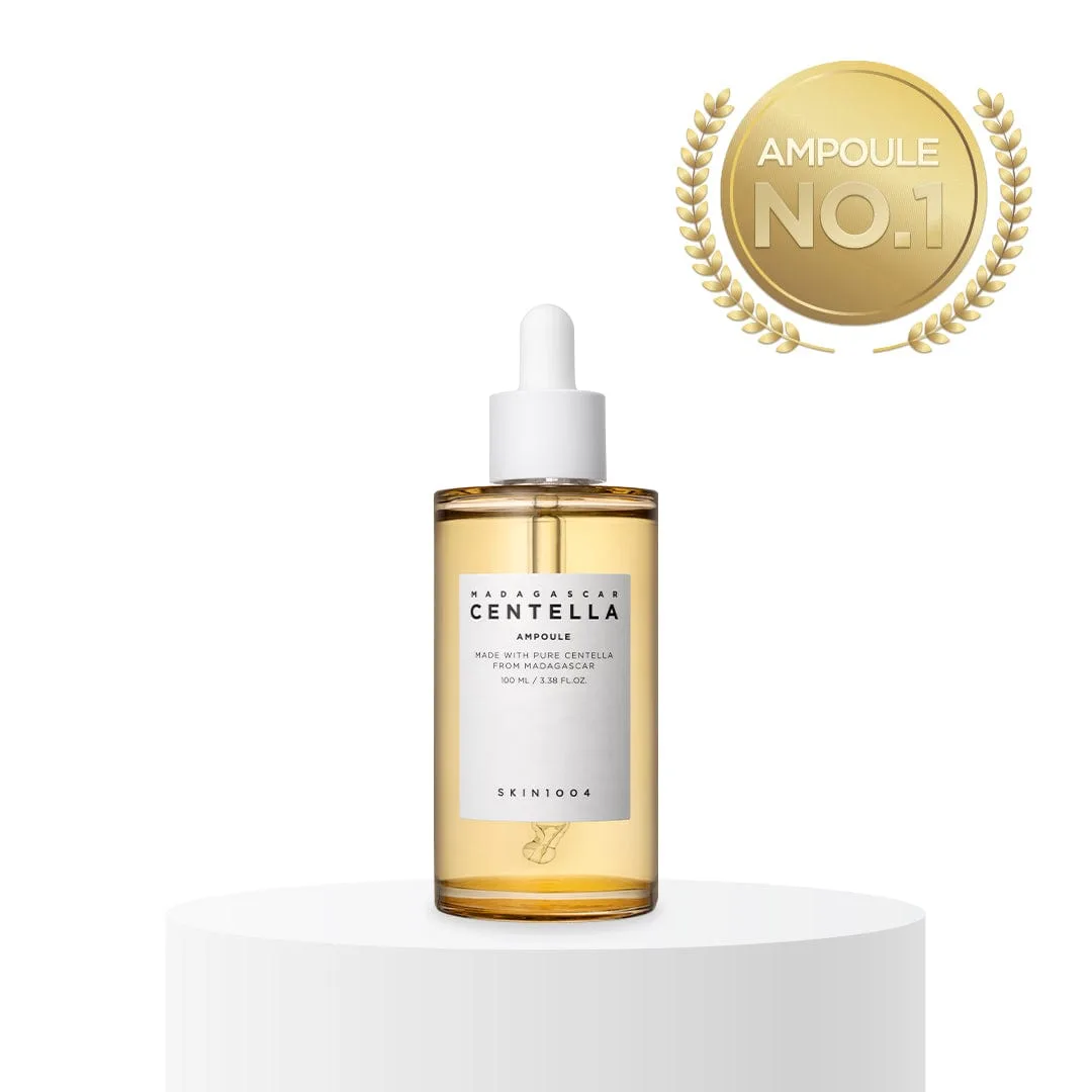 SKIN1004 Madagascar Centella Ampoule 100mL bottle with green and white branding