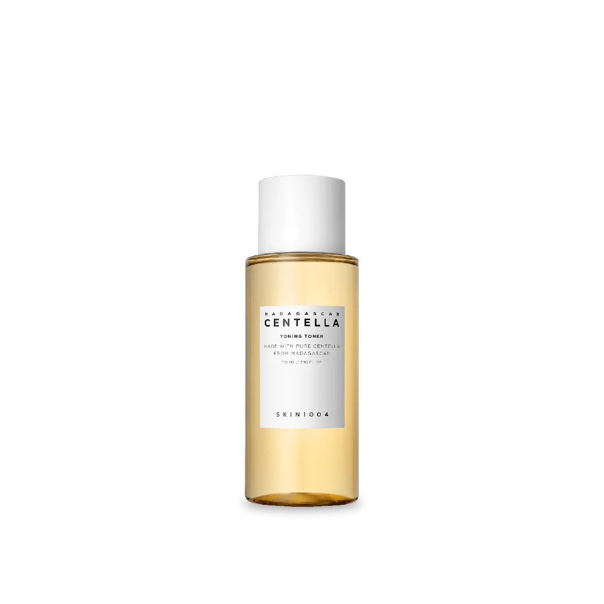 SKIN1004 Madagascar Centella Toning Toner 210ml transparent bottle with green centella leaf design