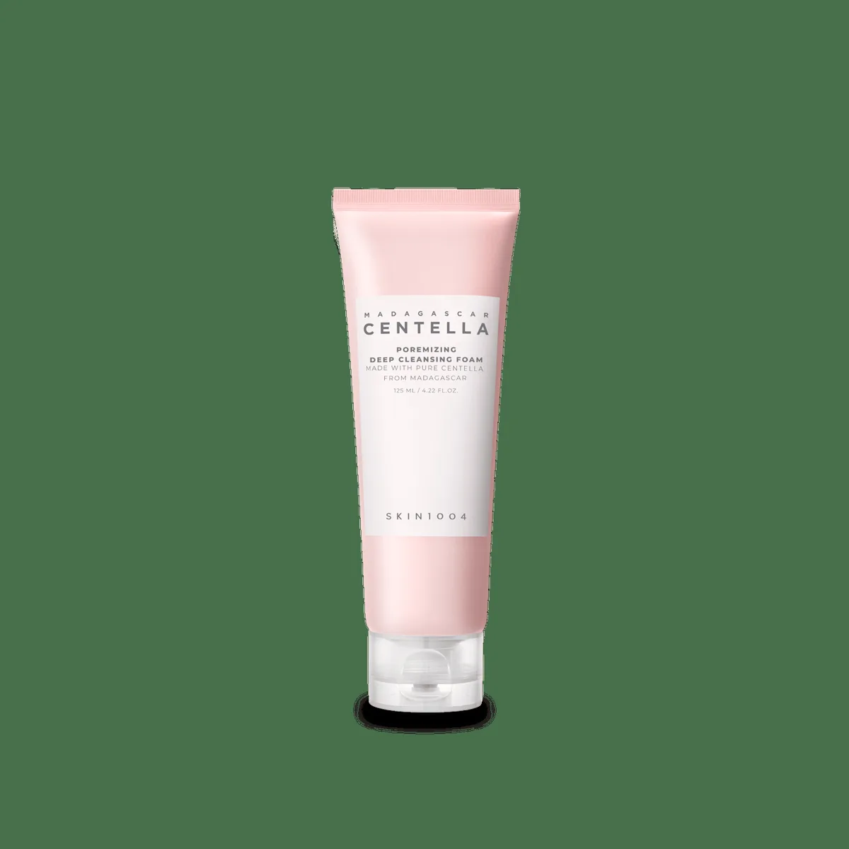 SKIN1004 Poremizing Deep Cleansing Foam 125ml tube with green and white packaging