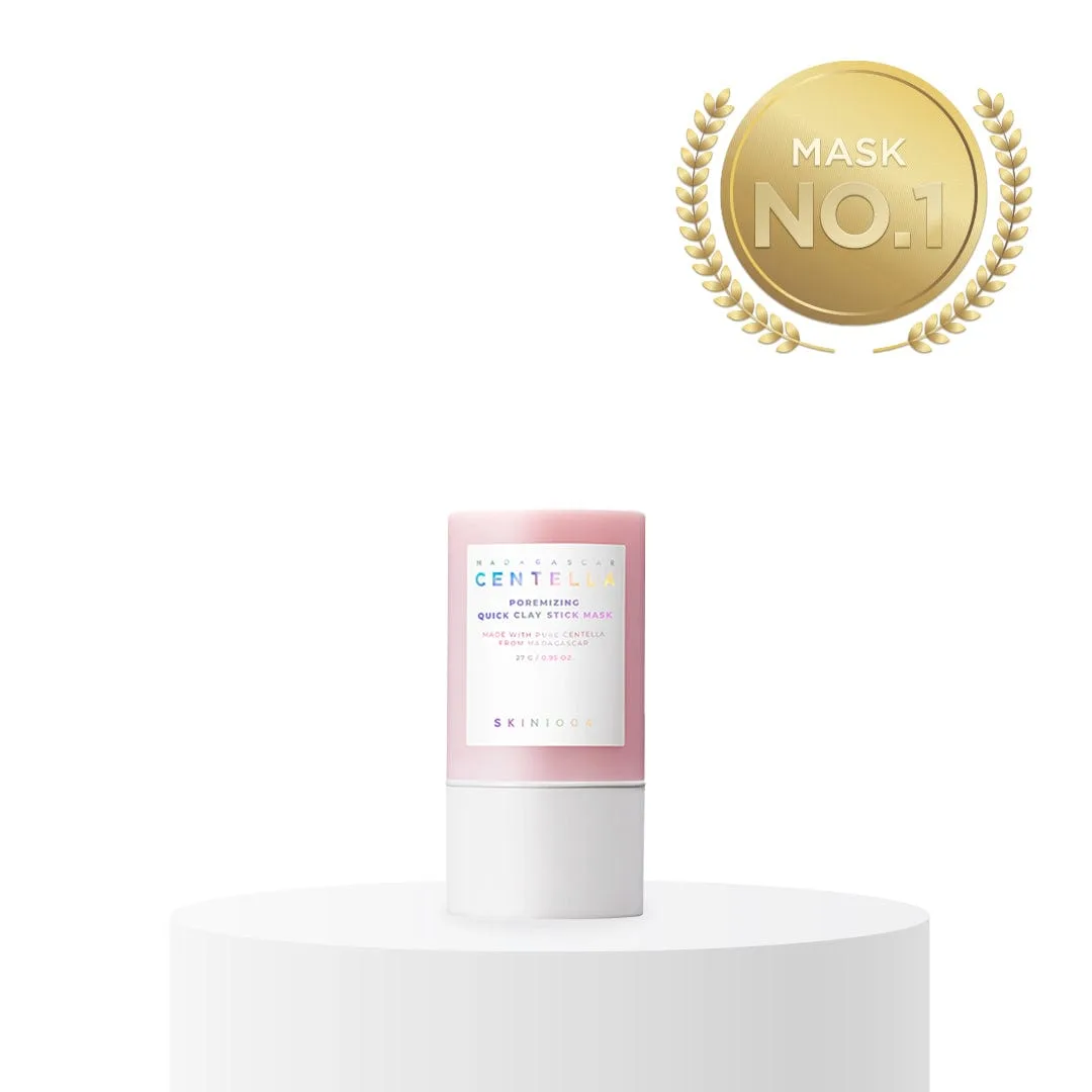 SKIN1004 Poremizing Quick Clay Stick Mask 20g twist-up stick with green and white packaging