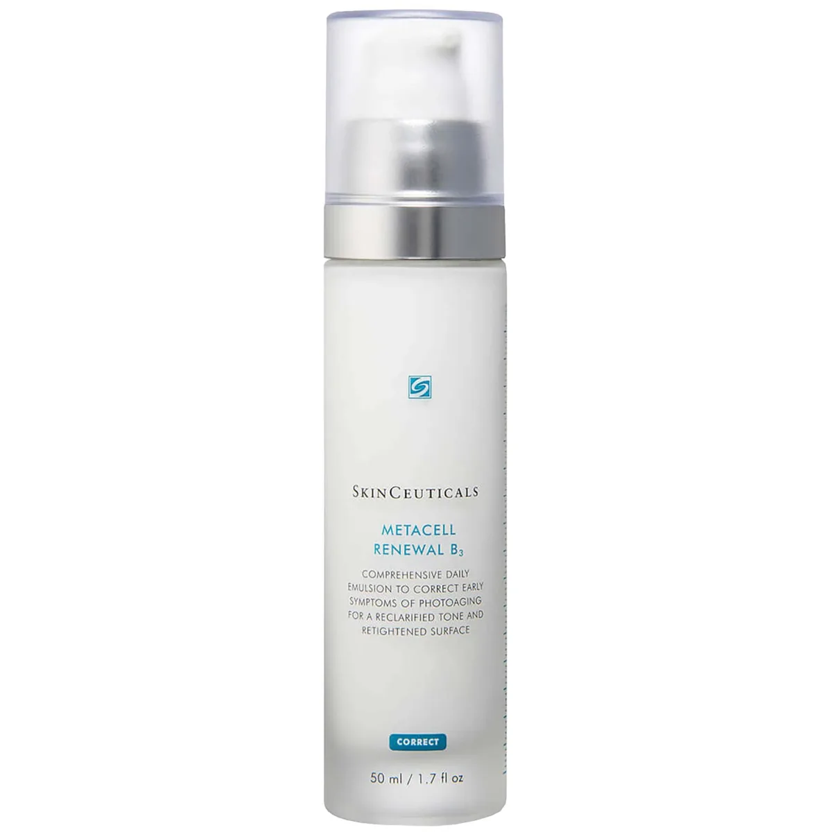SkinCeuticals Metacell Renewal B3 bottle on neutral background