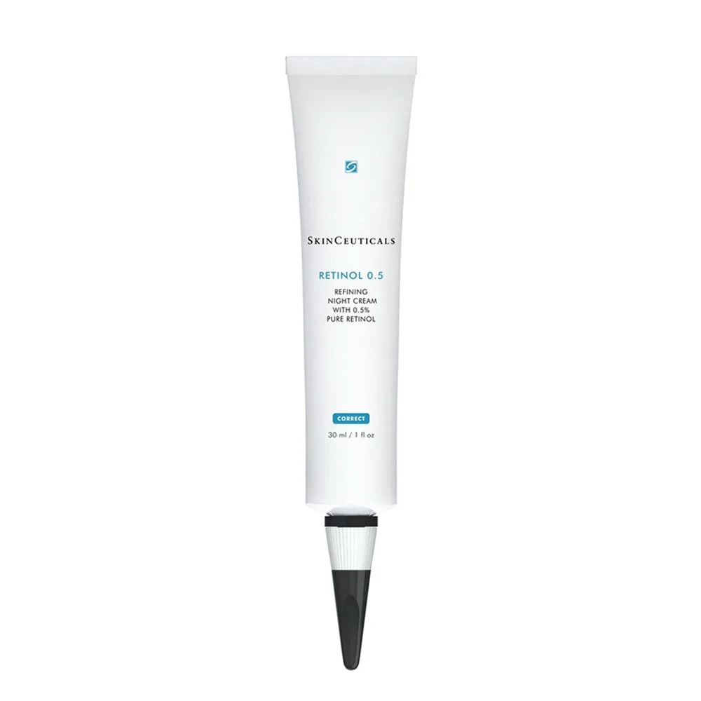 SkinCeuticals Retinol 0.5 Refining Night Cream in protective opaque tube