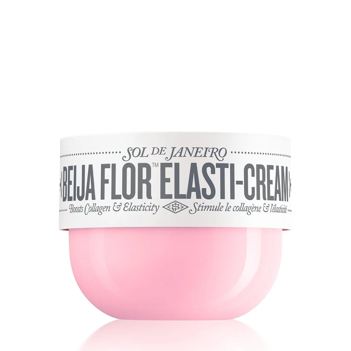Sol de Janeiro Beija Flor Elasti-Cream 240 mL frosted jar