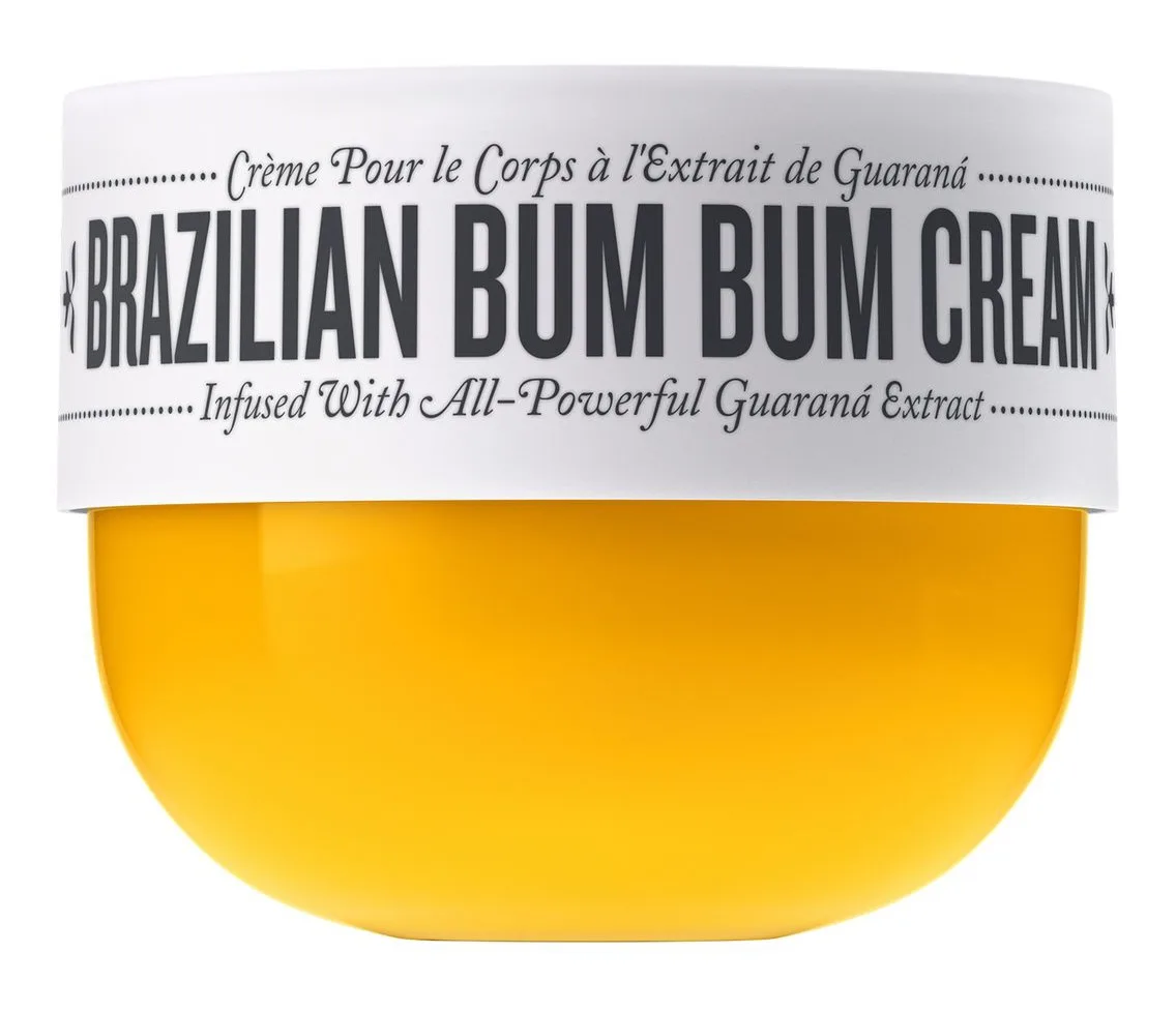 Sol de Janeiro Brazilian Bum Bum Cream yellow and orange jar