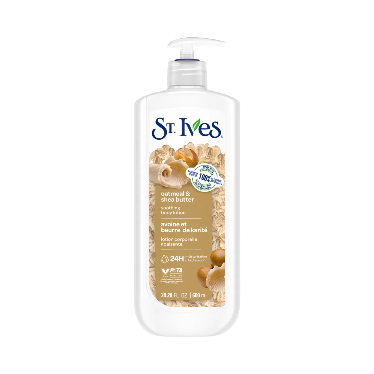 St. Ives Soothing Oatmeal & Shea Butter Body Lotion 21 fl oz bottle