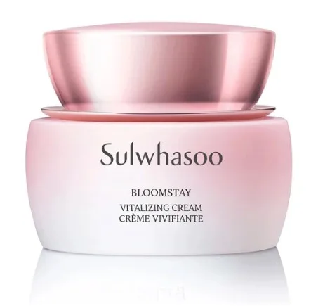 Sulwhasoo Bloomstay Vitalizing Cream 50ml luxury jar with rose gold accent