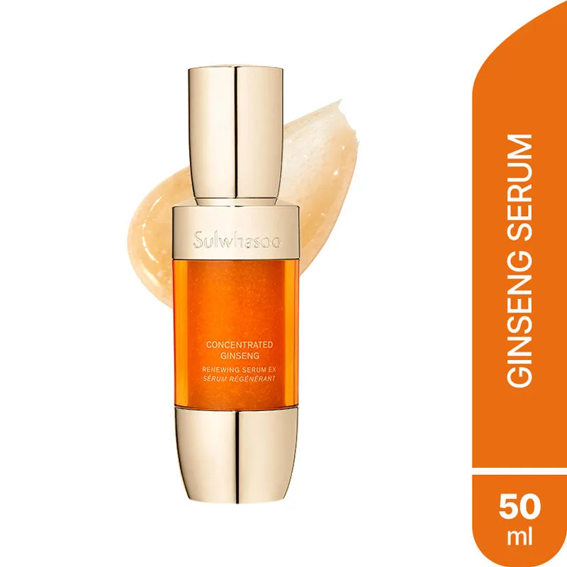 Sulwhasoo Concentrated Ginseng Renewing Serum 50ml luxury pump bottle