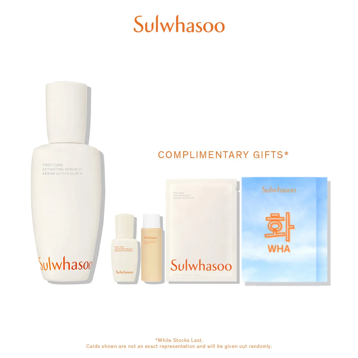 Sulwhasoo First Care Activating Serum 90ml luxury frosted glass pump bottle