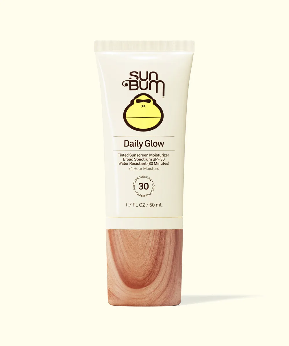 Sun Bum Original SPF 30 Sunscreen Face Lotion Glow 30 in yellow squeeze tube