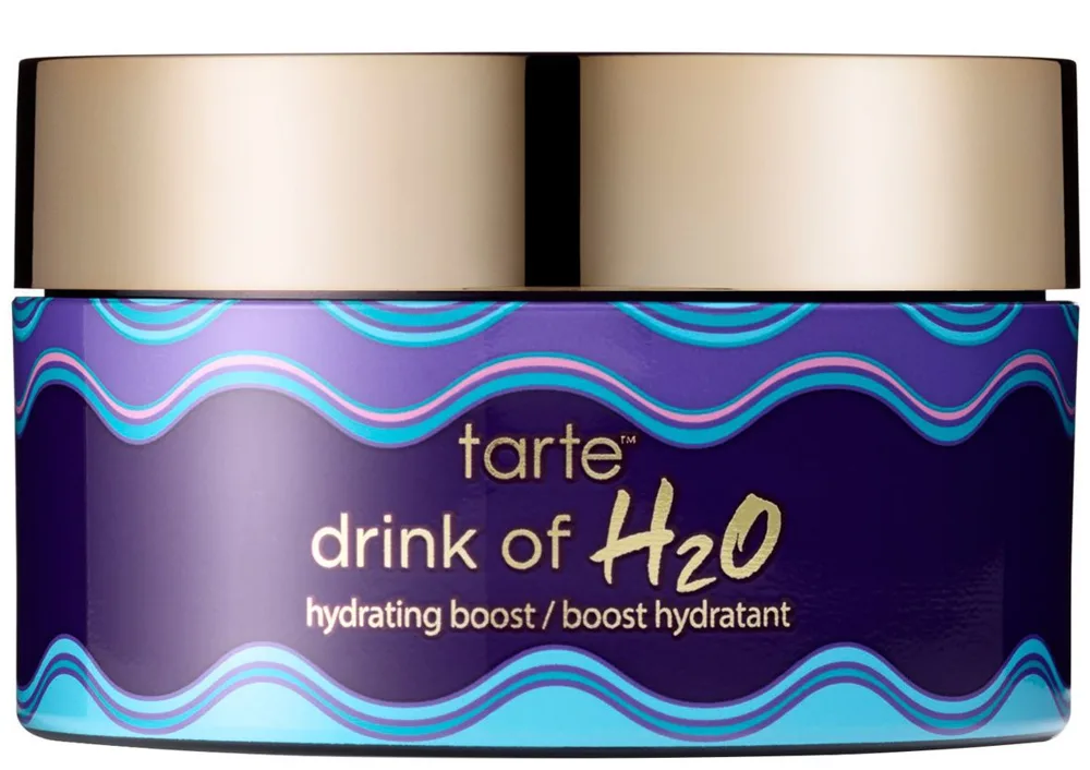 Tarte Drink of H2O Hydrating Boost Moisturizer 50ml blue jar with water-gel texture