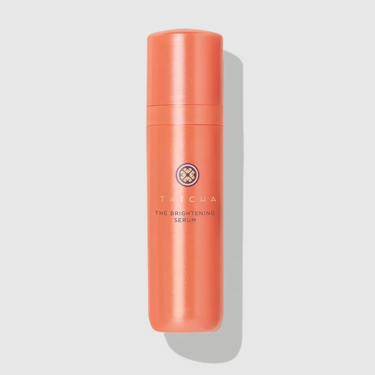 Tatcha Violet-C Brightening Serum in frosted purple glass dropper bottle