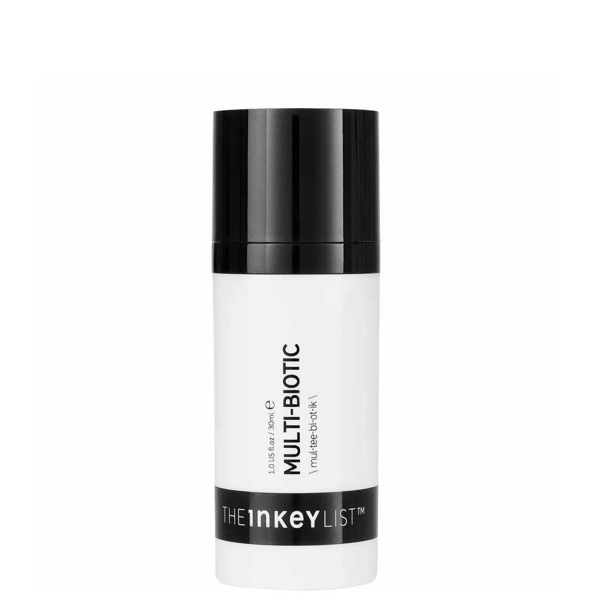 The INKEY List Multi-Biotic Moisturizer in a white squeeze tube