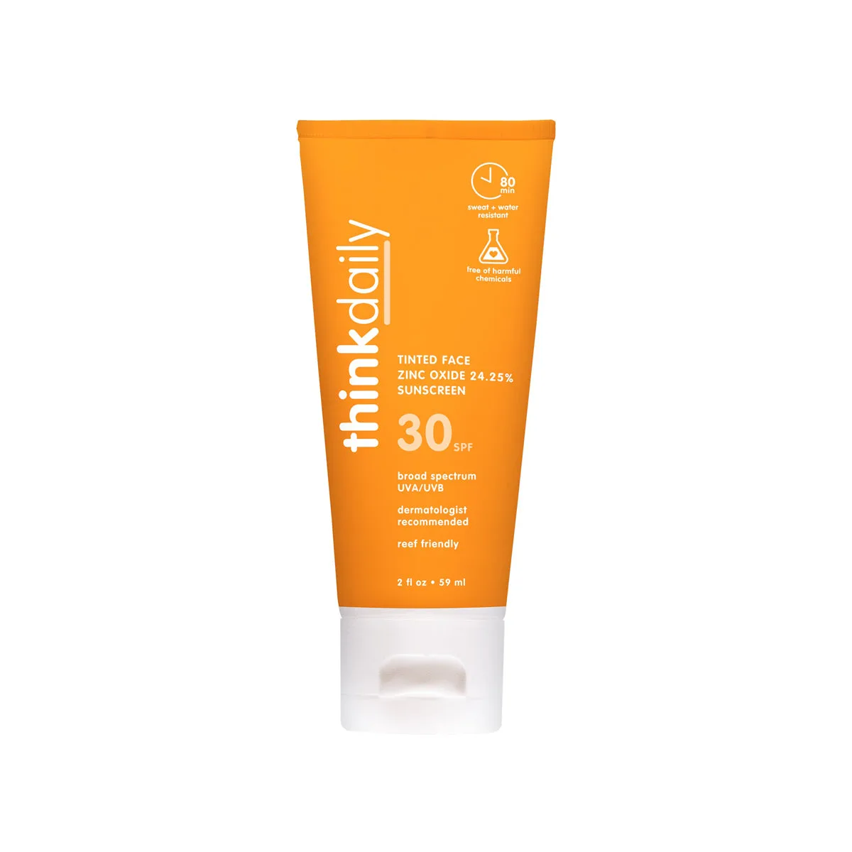 Thinkbaby Everyday Face Sunscreen SPF 30 2oz tube