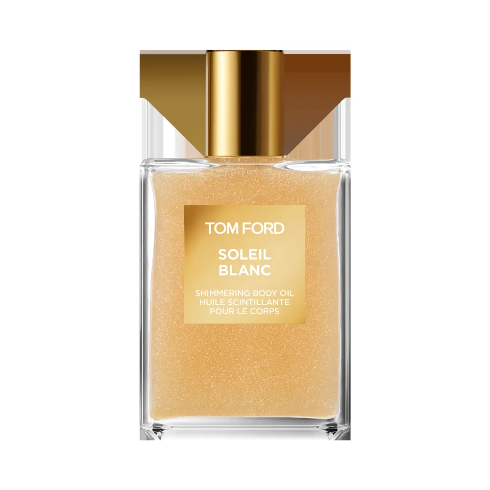 Tom Ford Soleil Blanc Shimmering Body Oil 100ml bottle — luxury fragrance body product