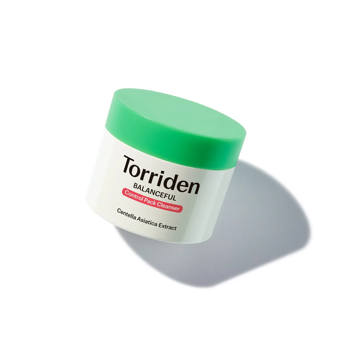 Torriden Balanceful Control Pack Cleanser 120g tube — K-beauty pack-to-foam cleanser with 5D cica and LHA