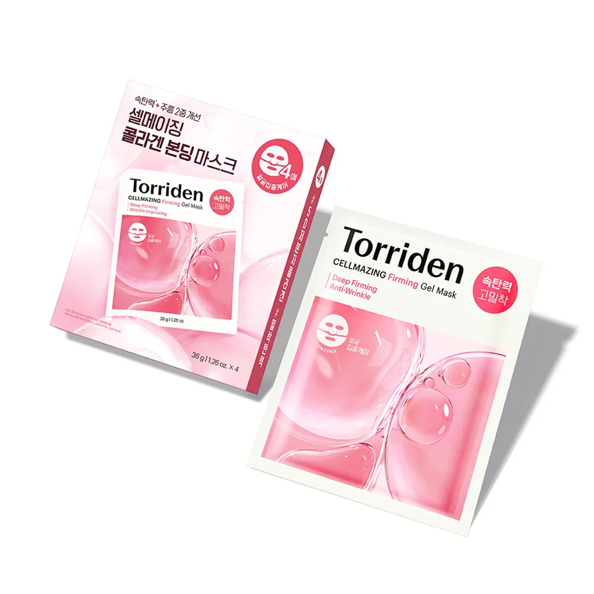 Torriden CELLMAZING Firming Gel Mask individual sachet
