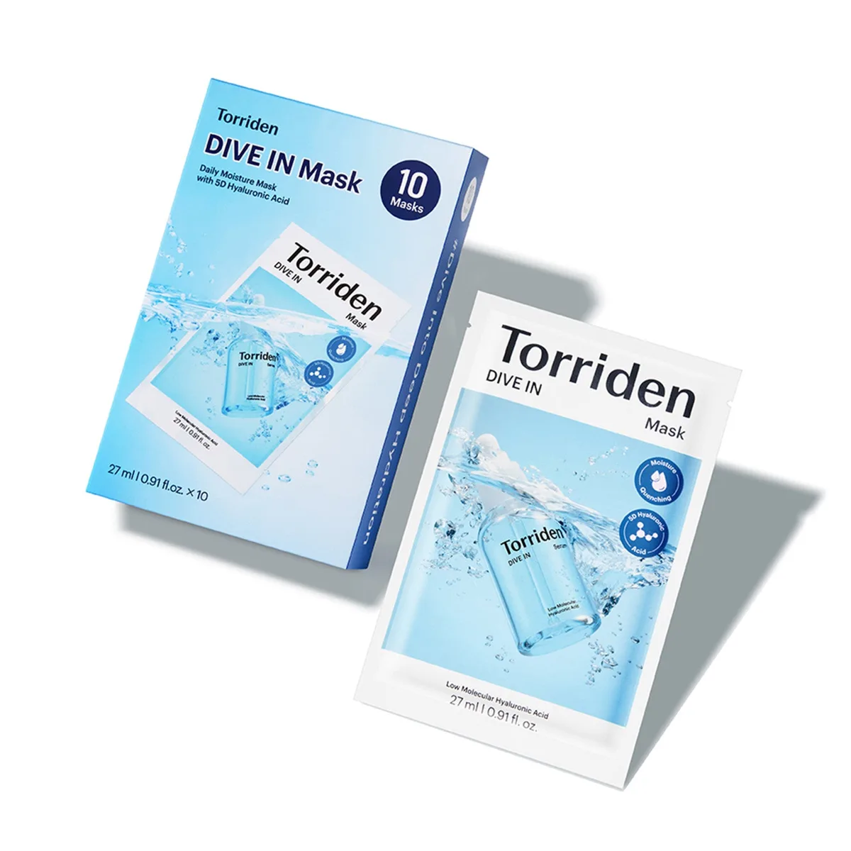 Torriden DIVE-IN Mask 10-pack box