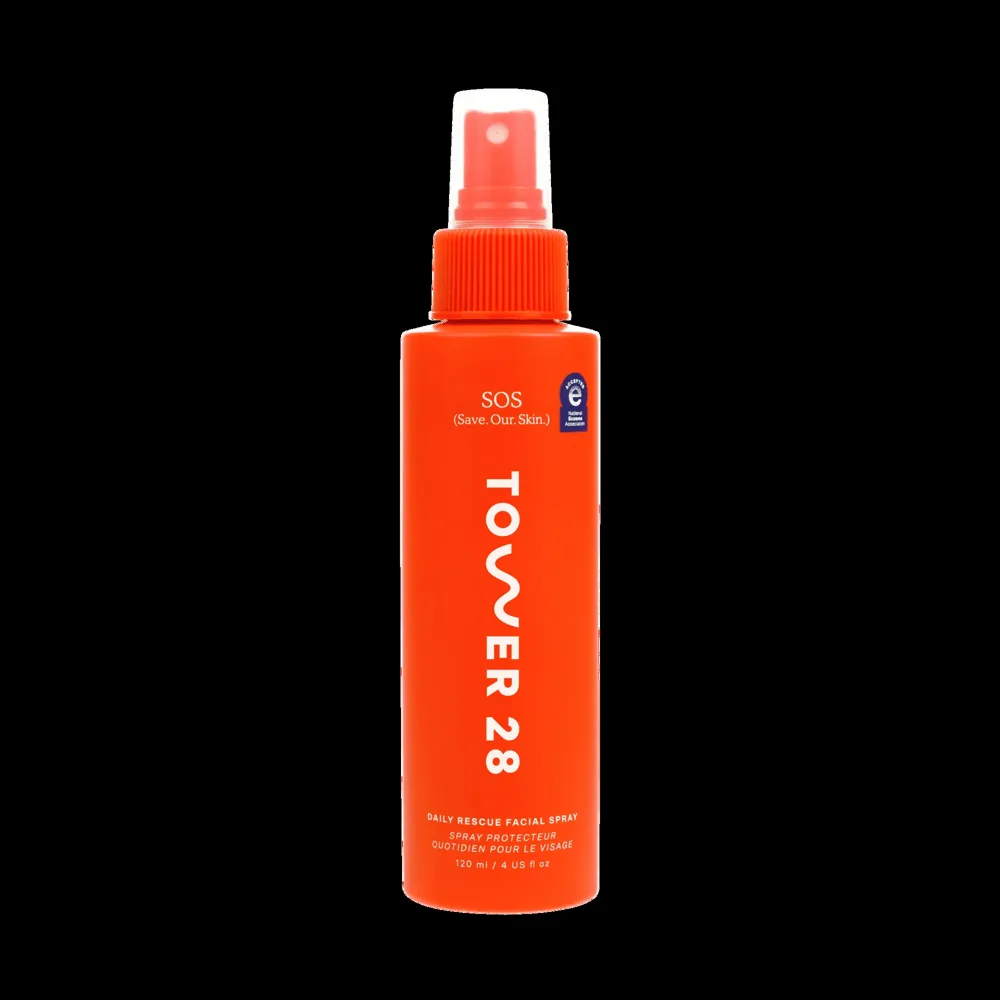 Tower 28 SOS Daily Rescue Facial Spray 120ml aluminum aerosol bottle