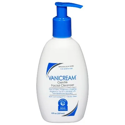 Vanicream Gentle Facial Cleanser pump bottle for sensitive skin