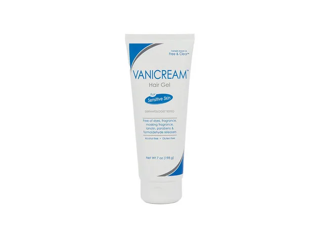Vanicream Hair Gel tube for sensitive skin and scalp