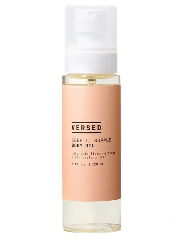 Versed Keep It Supple Body Oil 3.4 fl oz bottle on a plain background