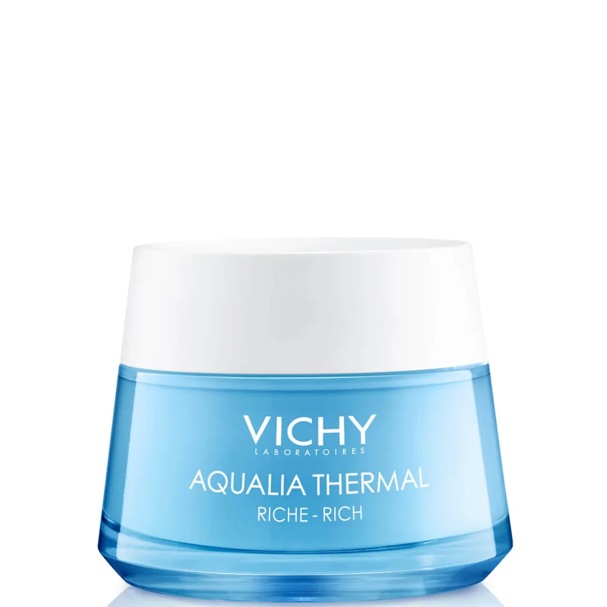 Vichy Aqualia Thermal Rich Cream 50 mL jar with hyaluronic acid and thermal water for dry skin
