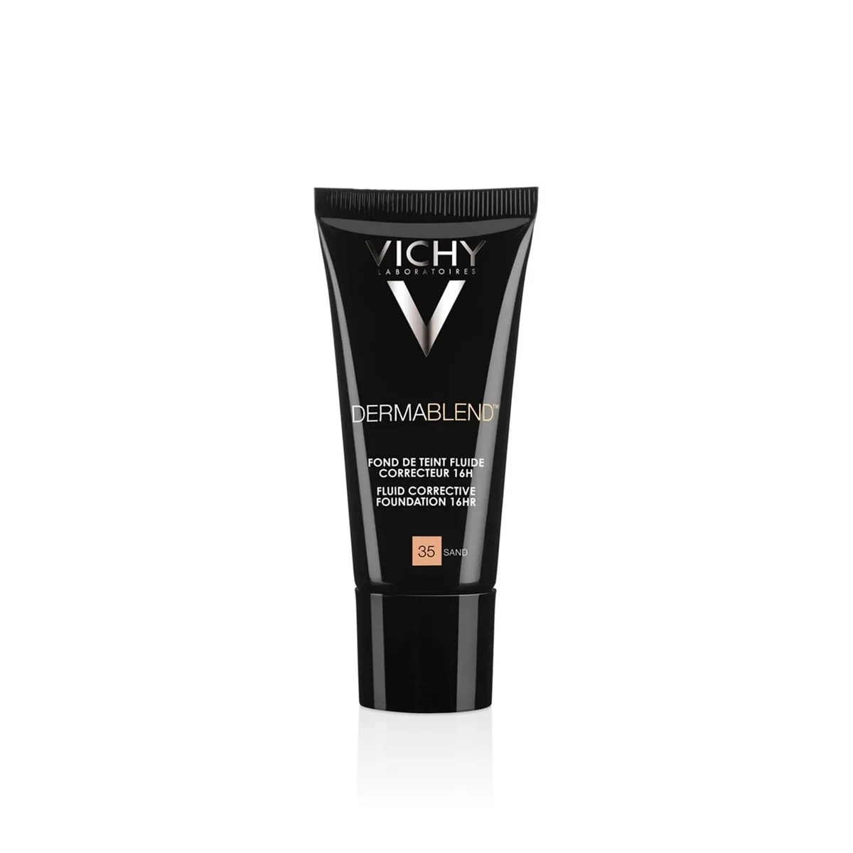 Vichy Dermablend Corrective Foundation bottle with pump dispenser