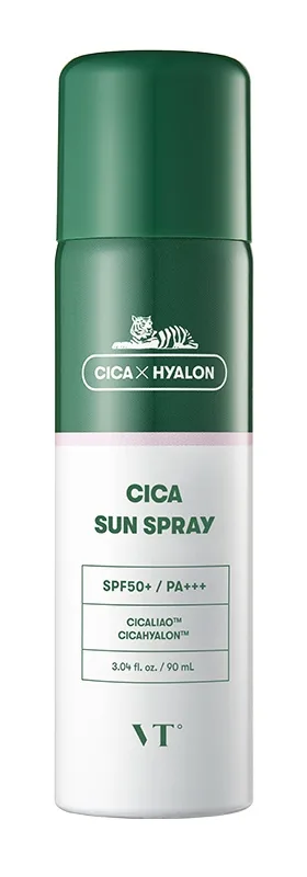 VT Cosmetics Cica Sun Spray SPF 50+ 150ml aerosol can