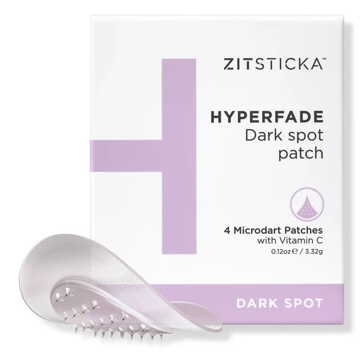 ZitSticka Hyperfade Dark Spot Microdart Patch box and individual patches